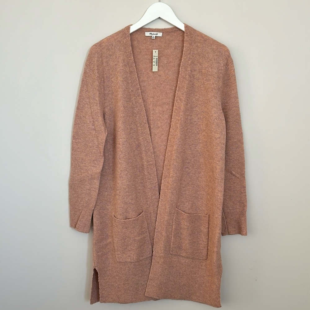 Madewell Kent Alpaca Coziest Yarn Cardigan Sweater